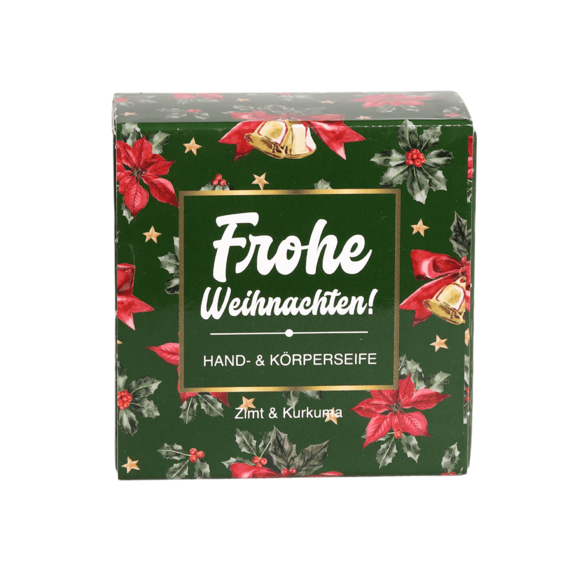 Geschenkseife Frohe Weihnachten - Zimt & Kurkuma 125 g