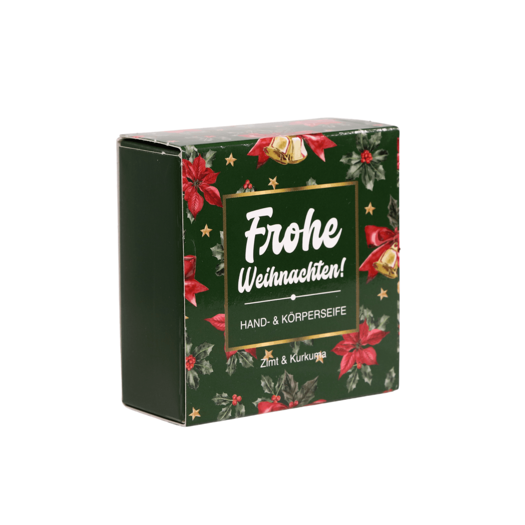Geschenkseife Frohe Weihnachten - Zimt & Kurkuma 125 g