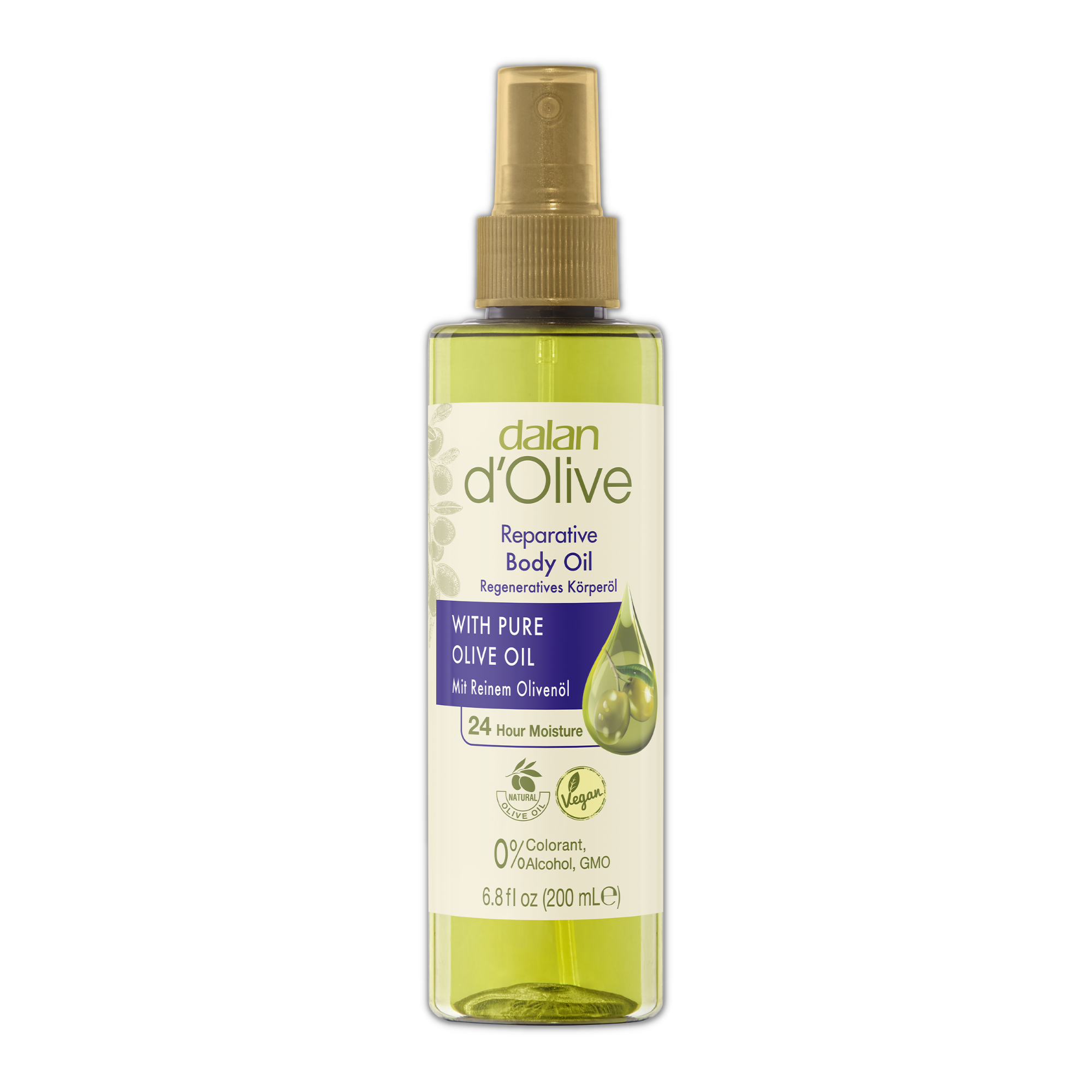 Dalan d´Olive Körperöl 200 ml in Sprühflasche